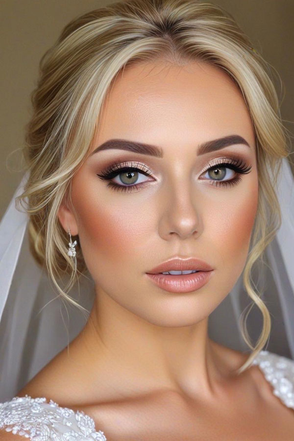 Timeless Bridal Glow, bridal makeup, wedding makeup, bridal makeup look