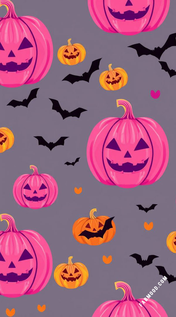 40 Pumpkin Halloween Wallpapers : Vibrant Jack-o’-Lanterns