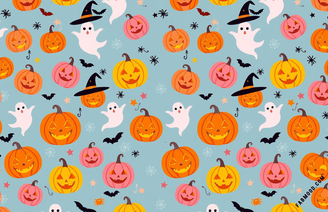 20 Halloween Wallpapers for Desktop & Laptop : Aesthetic Pumpkins