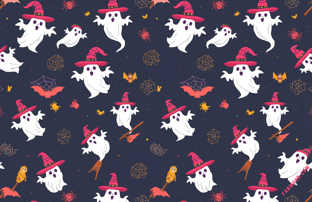 20 Halloween Wallpapers for Desktop & Laptop : Spooky Ghosts and Witch Hats