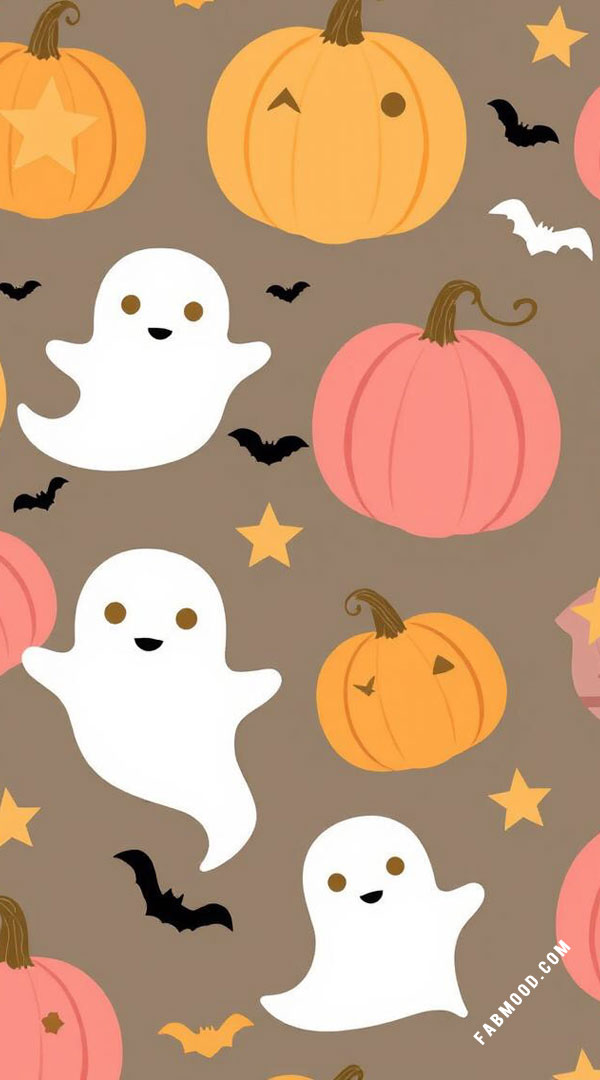 40 Pumpkin Halloween Wallpapers : Ghostly Giggles