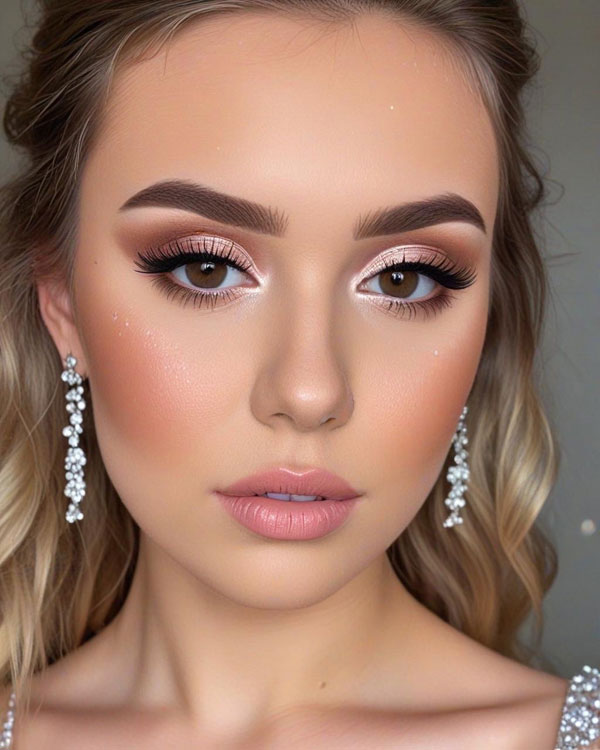 50 Soft Glam Prom Makeup Looks : Soft Glam Elegance 1 - Fab Mood ...