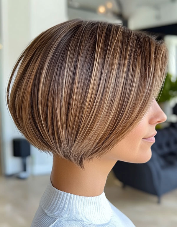 Classic Blended Bob, bob hairstyle