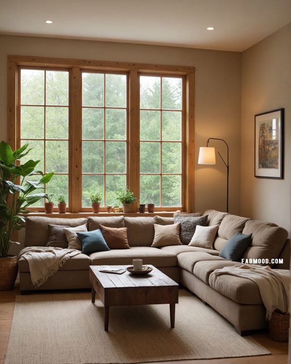 Cozy Small Living Rooms Dressed in Earthy Hues, earthy living room colour