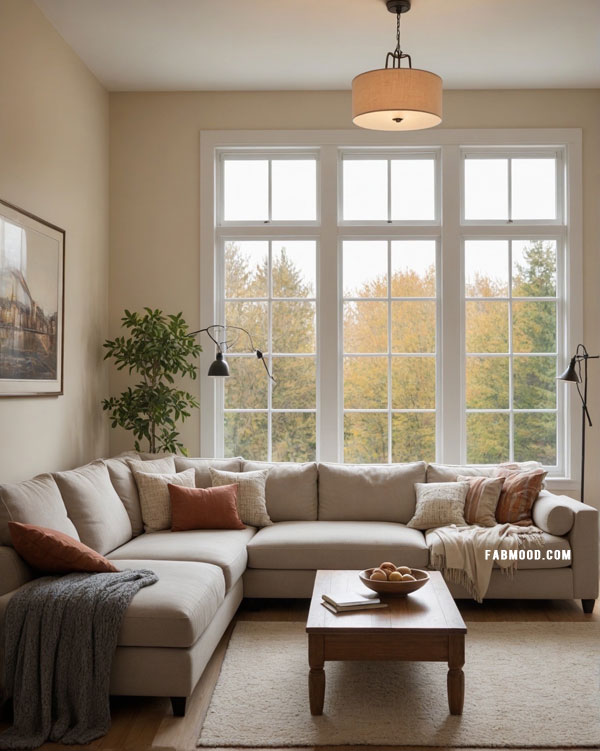 Cozy Small Living Rooms Dressed in Earthy Hues, earthy living room colour