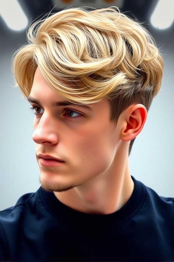 33 Classic Haircuts Every Man Should Try : The Blonde Flow Cut 1 - Fab ...