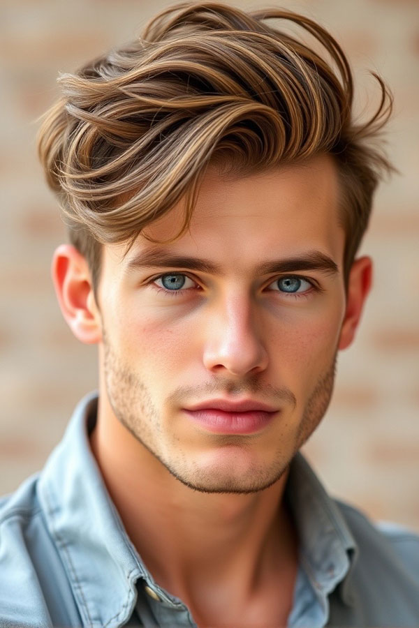 33 Classic Haircuts Every Man Should Try : The Windswept Waves