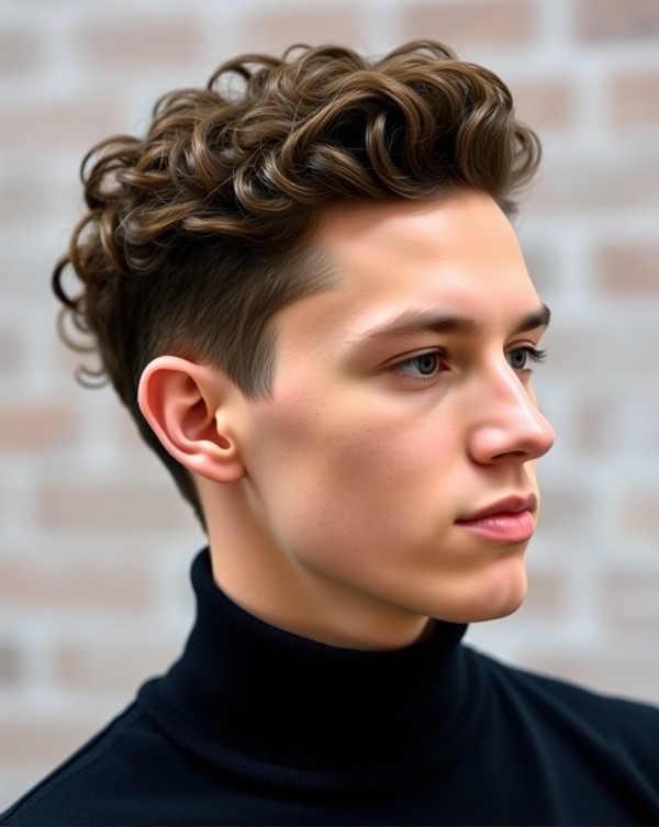 Curly Undercut, short classic haircuts every man, Classic hairstyles Male, Best classic hairstyle, Gentleman hairstyle Male, Modern classic haircut