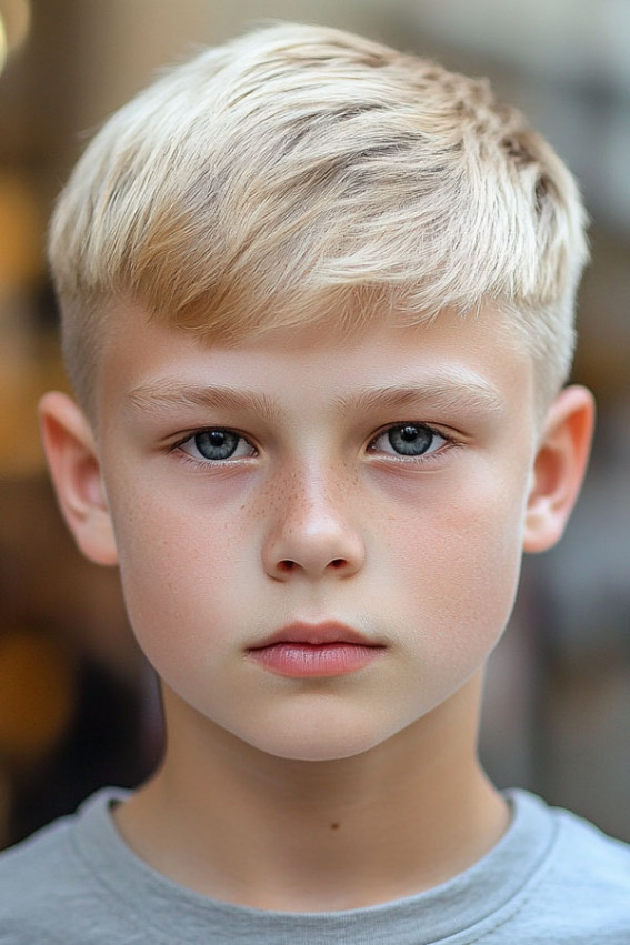 13 Year Old Boy Blonde Tapered Crop, 13 year old boy haircuts, 13 Year old Boy Haircuts Short, 13 year old boy haircuts long on top, Teen boy haircuts long on top, teen boy haircuts, Teen boy haircuts short, Teen boy haircuts straight hair, popular teen boy haircuts