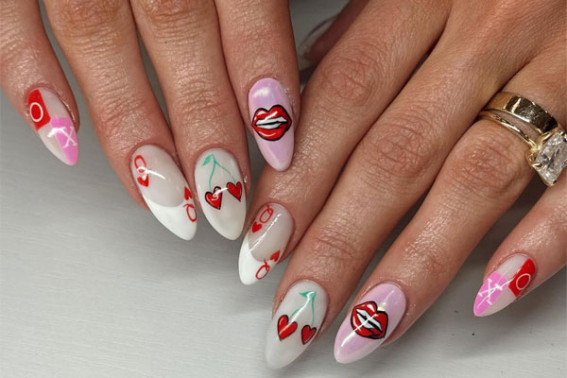 17 Romantic Valentine’s Day Nail Ideas to Steal Hearts