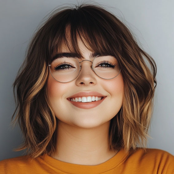 21 Best Hairstyles For Round Faces For 2025, Haircuts For Chubby Faces